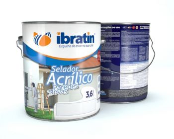 SELADOR ACRLICO PARA TEXTURA CRISTALLINI CINZA IBRATIN 3,6L